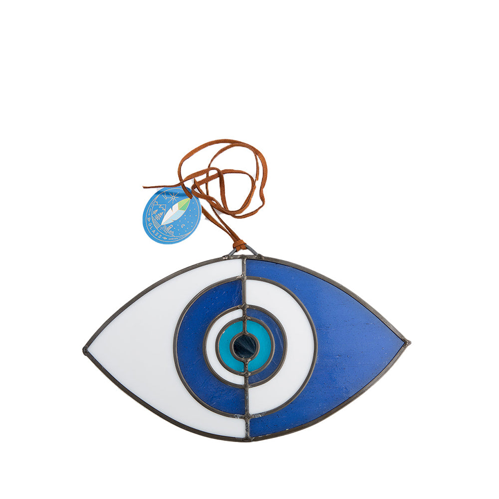 Evil Eye Stained Glass