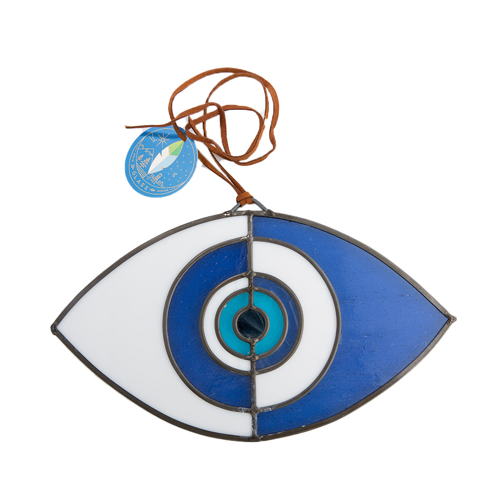Evil Eye Stained Glass